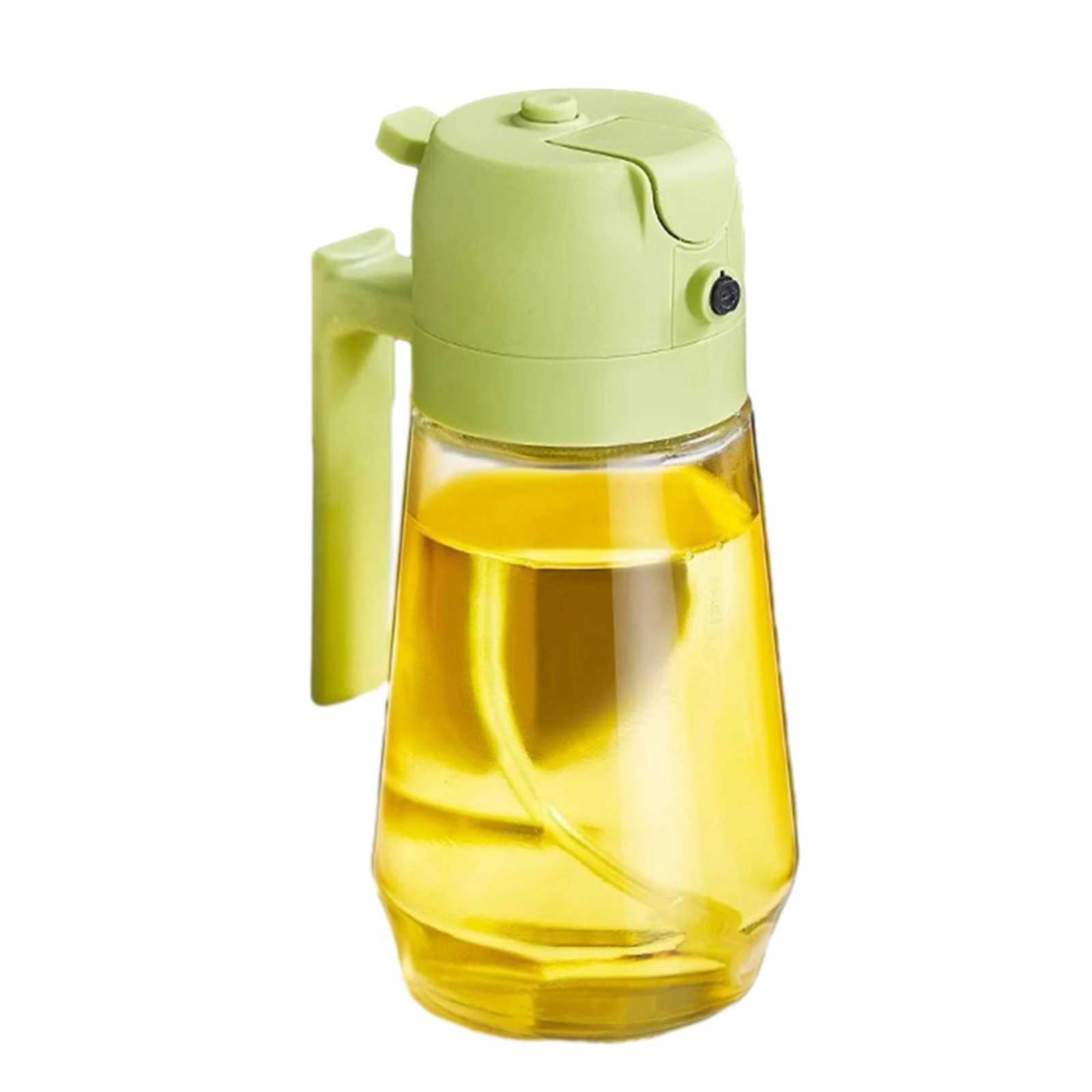 Andere Küche Essbar Küche Olivenölverteiler Ölsprayflasche Automatischer Händler 470ml Ölspray zum Kochen Küchensalat Barbecue YQ2400408