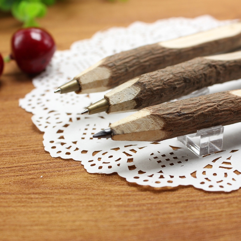 Oryginalny kora drzewa Ballpoint Pen Pen Pencil Oryginalny ekologiczny pióro