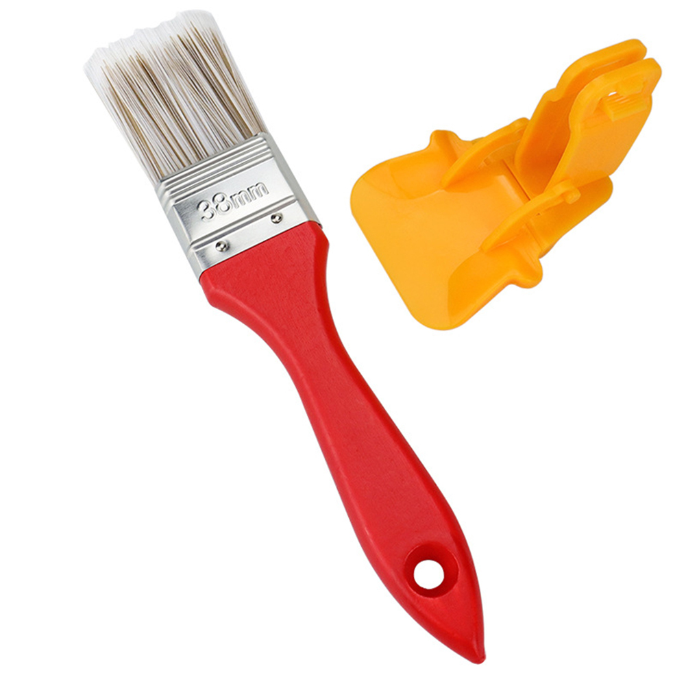 Profesional Edger Paint Brush Edger Brush Tool W/Hook Multifunctional For Edges And Trim Corner Painting Brush