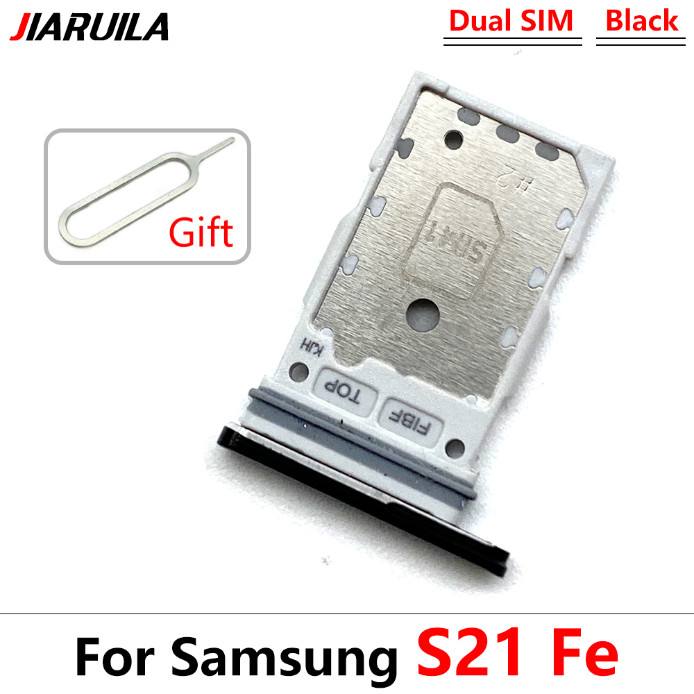 Nuovo lettore di slot a doppia simbolo SIM SD Samsung S21 Ultra SIM CARD TAY DUPEDI