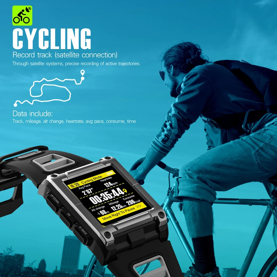 Wristbands Professional Swimming Watch S929 IP68 Touch Touch GPS Compass Outdoor Smart Bracelet Band Band Watch Watch Rate