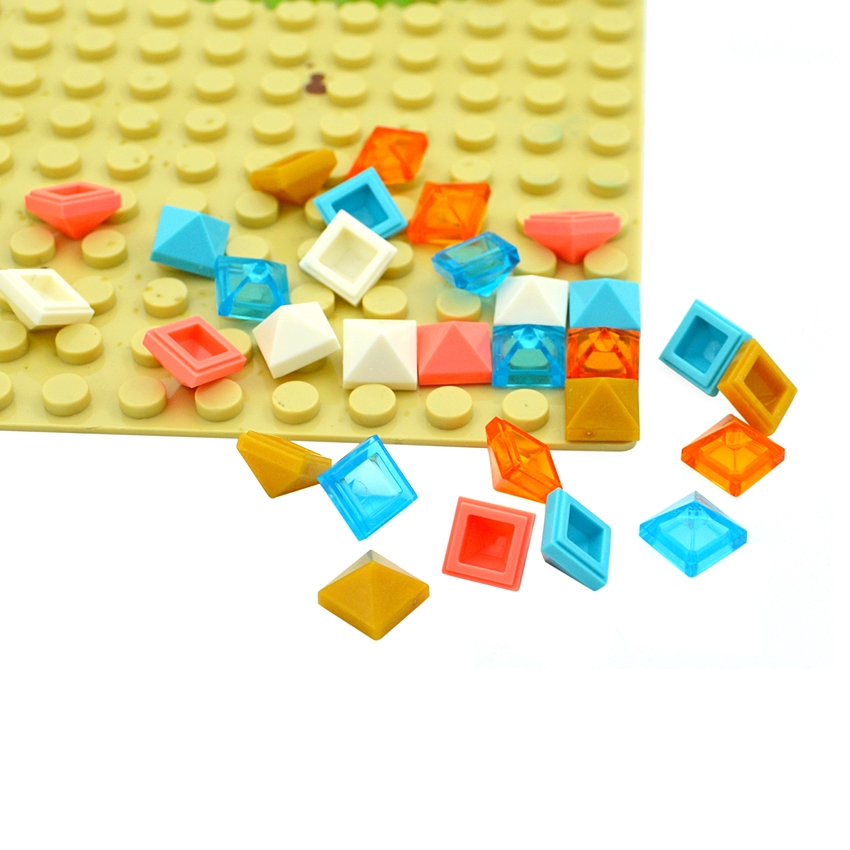 10шт кирпичи собирают частицы 22388 1x1 для строительных блоков детали DIY кирпичи объемные модели Образовательные высокотехнологичные детали детские игрушки