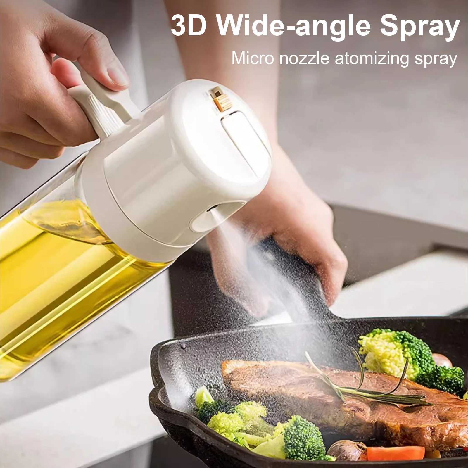 Other Kitchen Dining Bar Oil spray cans spray bottles leak proof oil tanks household kitchens soy sauce vinegar sesame oil seasoning containers yq2400408