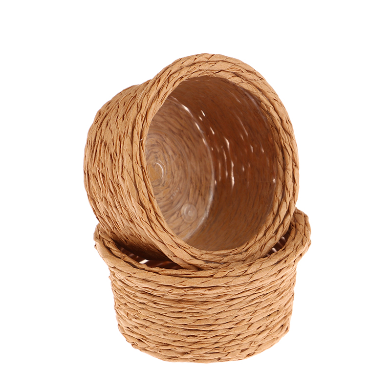 1:12 House Bambola Miniatura Cesto di stoccaggio Verdure Food Basket Basket Model decorazioni la casa Accessori bambole giocattolo