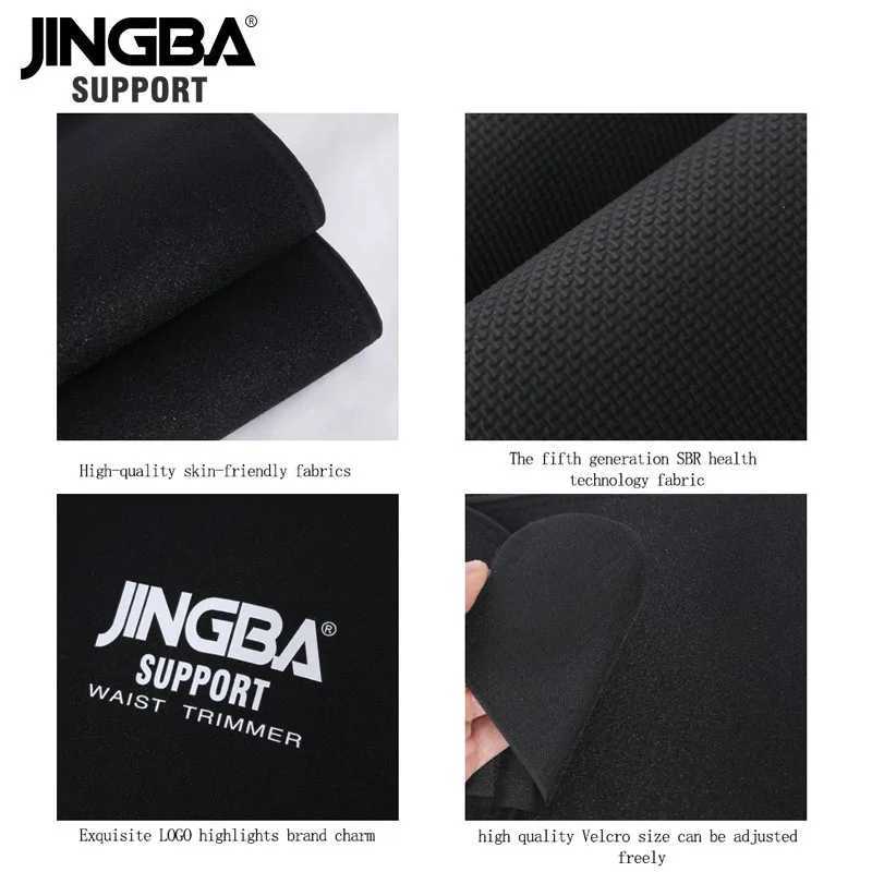 Cintura dimagrante Jingba Support Uomini e donne Sport Belt Cintura Supporto in neoprene Body Shaper Trimmer Fitness Cintura Sfingo Sfinge Cintiera 240409