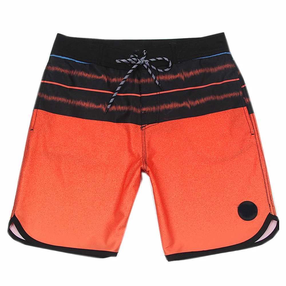 Heren shorts Maat Gestreepte waterdichte bord shorts Summer Shorts Heren Swimwear Mens Beach Shorts Labeled Mens Bermuda Shorts J240409