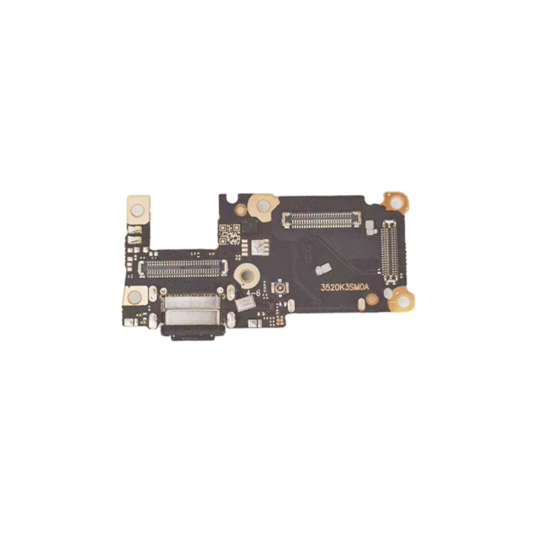 Für Xiaomi Mi 11T /11T Pro 5G USB -Ladungsdock -Port -Board -Anschluss mit IC -Mikrofon -SIM -Kartenschalen -Flex -Kabel -Kabelkabelteilen