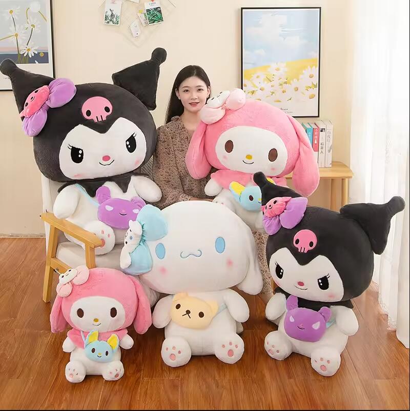 Kawaii Kuromi meine Melodie Cinnamoroll Plüsch Puppen meine Melodie Cinna Plüschspielzeug Puppe Anime Cartoon Puppe