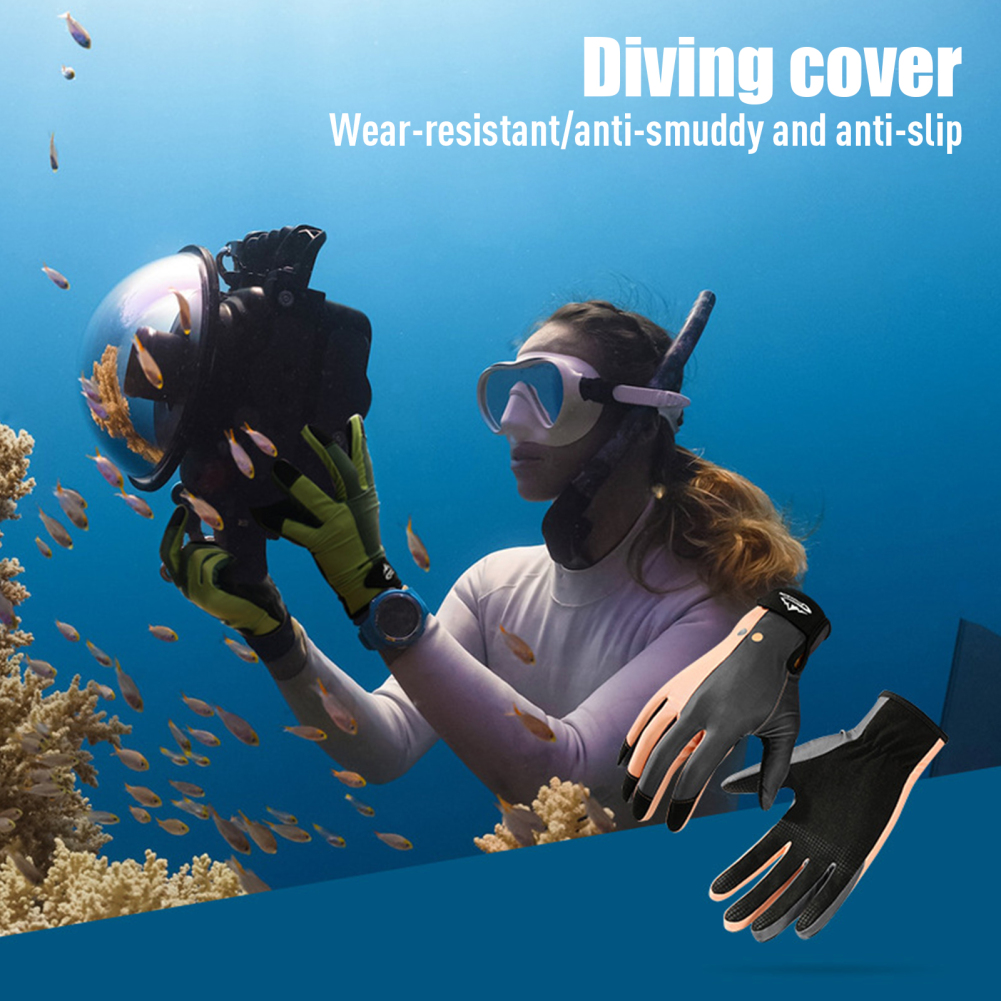 1 paio di guanti da immersione uomini donne antriskid muta lo snorkeling remare surfing un dispositivo professionale di guanti caldi sottomarini