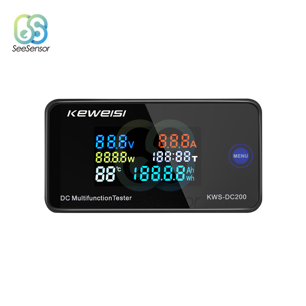 DC 0-200V 10A 50A 100A Voltmeter AMMETER PERECTION METER LED DIGITAL DC WATTMETRE