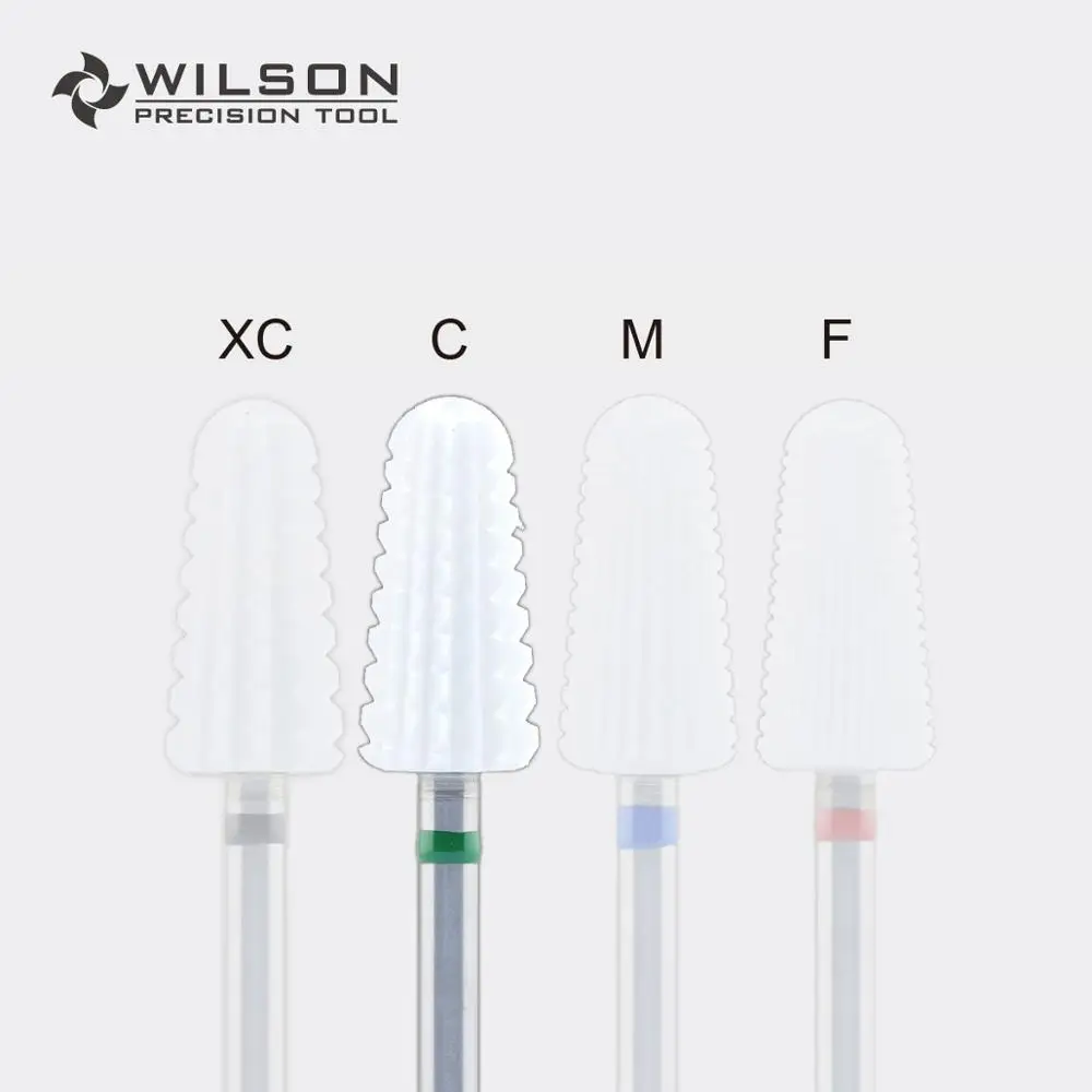 Lampy wiertarki paznokci Usuń żel bit wulkanu narzędzie manicure Wilson Carbide Manicure