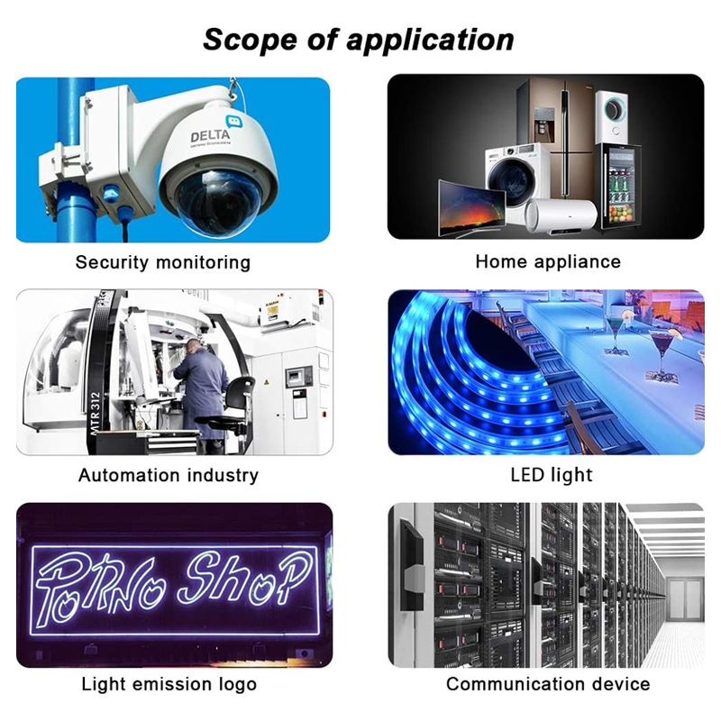 High Power DC24V 720W 800W 1000W 1200W 1500W 170-250V AC إلى DC 24V محول الإضاءة محول الإضاءة لإمدادات إمدادات الطاقة DC 24V