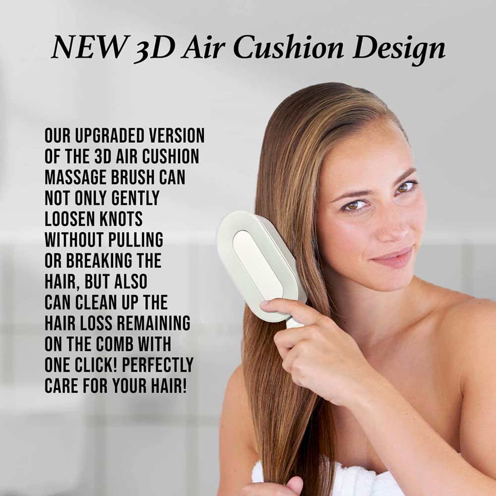 3D Air Cushion Massager Habit Hair For Men and Women Self -Ofuring Hair Brush Mokra lub sucha pielęgnacja włosów dla kobiet niezbędna