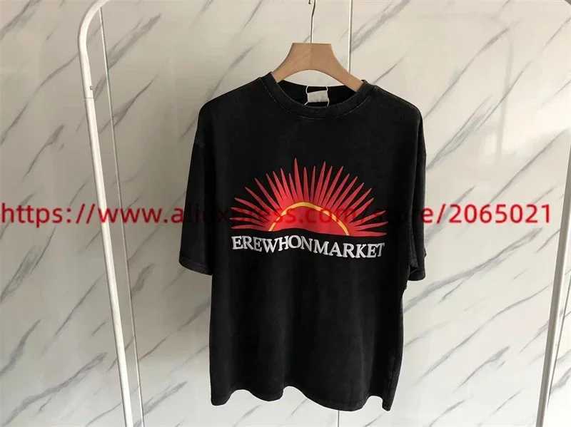 Herren-T-Shirts Saint Michael T-Shirt beste Qualität Sun Print Top Tee T-Shirt für Männer Frauen J240409