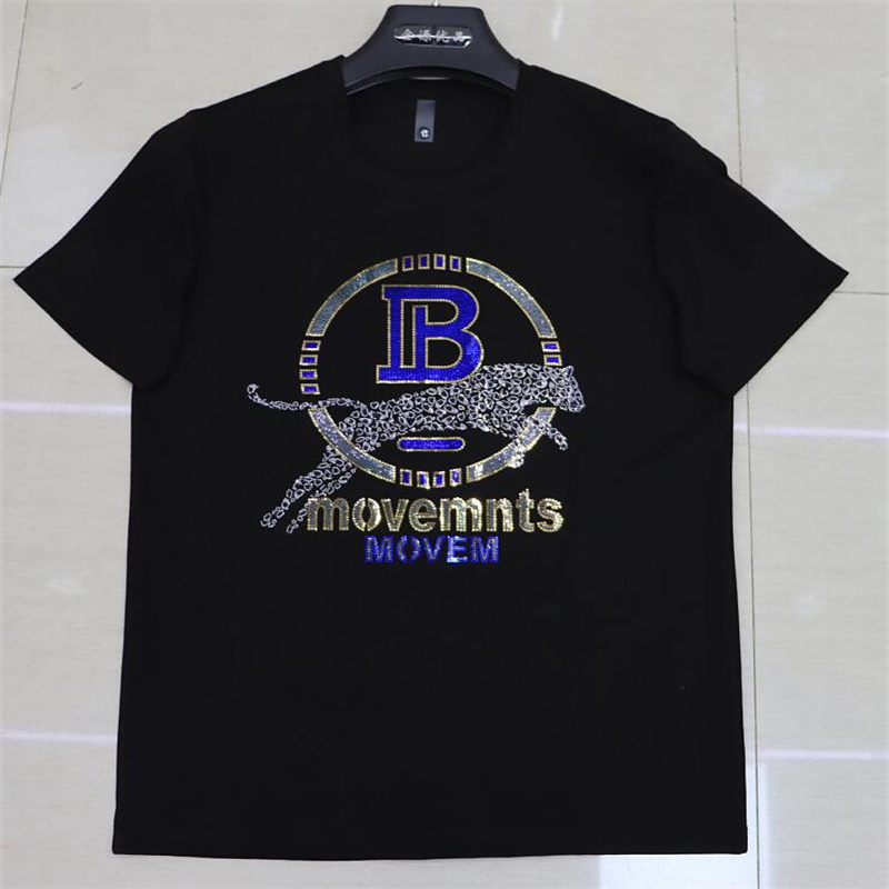 Hotsales 2024 New Style Designer Men's T-shirt للجنسين للسيدات الأزياء القطن الفضفاضة الأكمام القصيرة الحفر الساخنة تي شيرت شارع الهيب هوب يرتدي تي شيرت حجم M-4XL