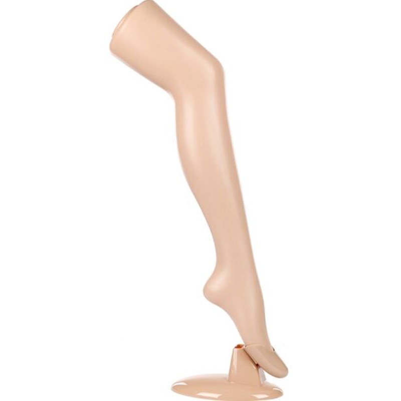 Female Leggings Display Props, Transparent Trousers Cloth,Body Mannequin, Foot Mold, Netherstock Tights, D346, 3Style, 75cm, 