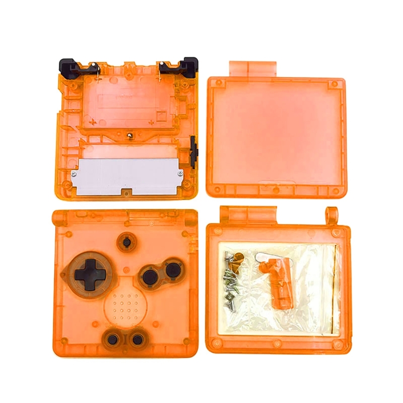 Vervangende transparante Clear Housing Shells Cases Repair onderdelenkit voor Gameboy Advance SP GBA SP Console