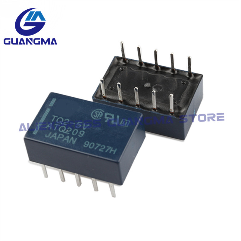 100% Original neues TQ2-Signalrelais 3V 5V 12V 24V 48VDC 1A 10Pin TQ2-5V TQ2-12V TQ2-24V TQ2-3 ATQ209 ATQ203 ATQ204