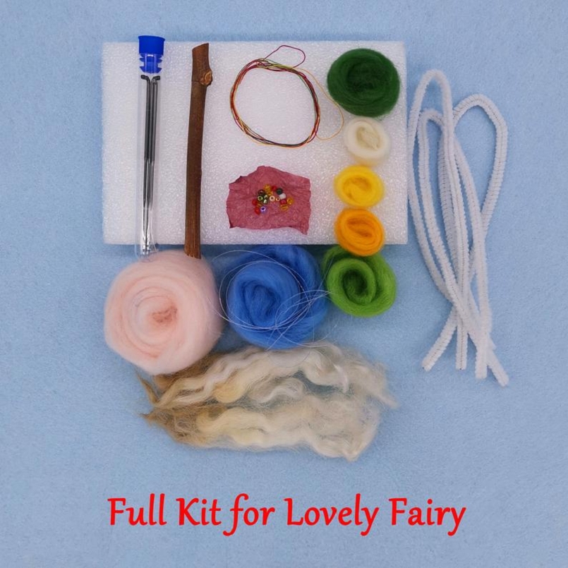 Fairy naaldveltkit voor beginners, 6 