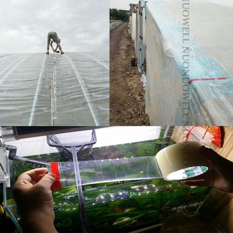1Roll 5 ~ 30Cmx10M Transparente Repair Greenhouse Repair Tape resistente all'agricoltura Giardino Repair Repair Adesivi nastro