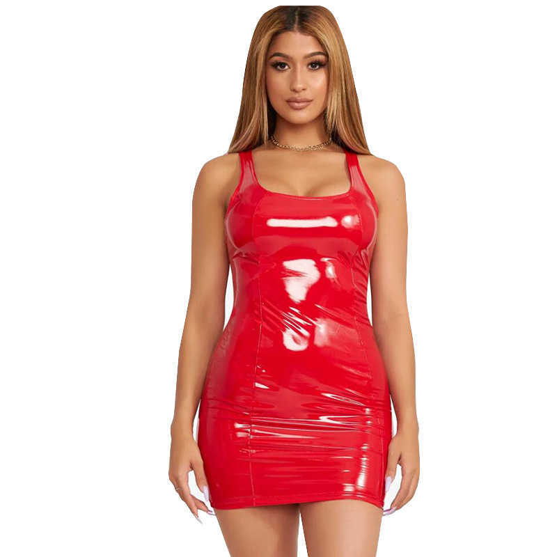 Robe d'été pour femmes Nightclub Party Network Red sexy