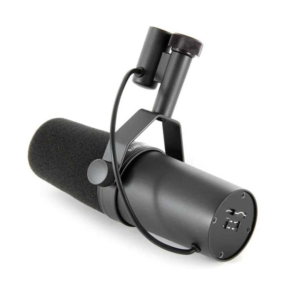 Microphones SM7B Cardioid Dynamic Microphone Sm7b 7B Studio Selectable Frequency Response Microphone for Live Stage Recording Podcasting 240408