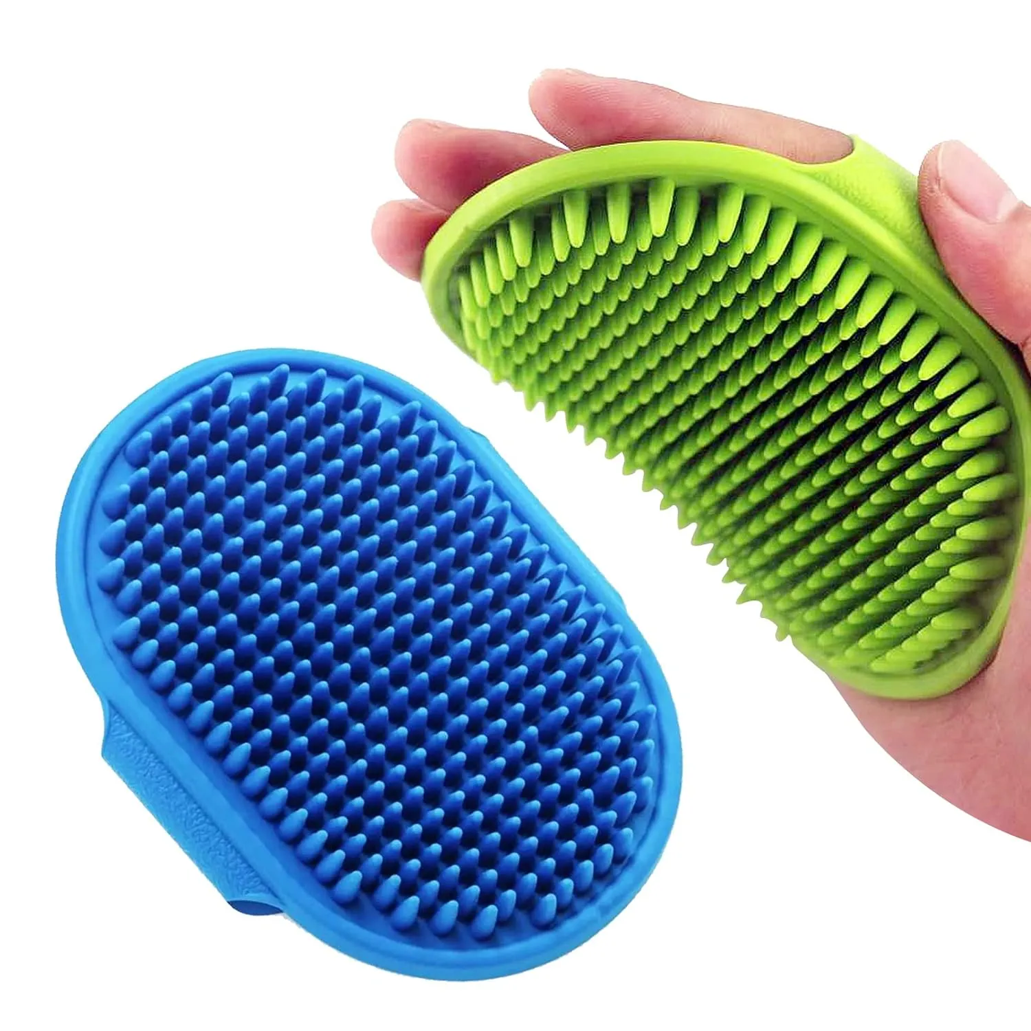 Pannogia da bagno animali domestici Giove la toeletta cani in silicone in gomma rilassante