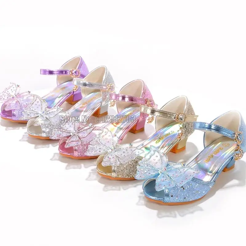 Sneakers Girl Kid Party Princess Dress Leather Sandal Wedding Slipon Heel Ballerina Shoes