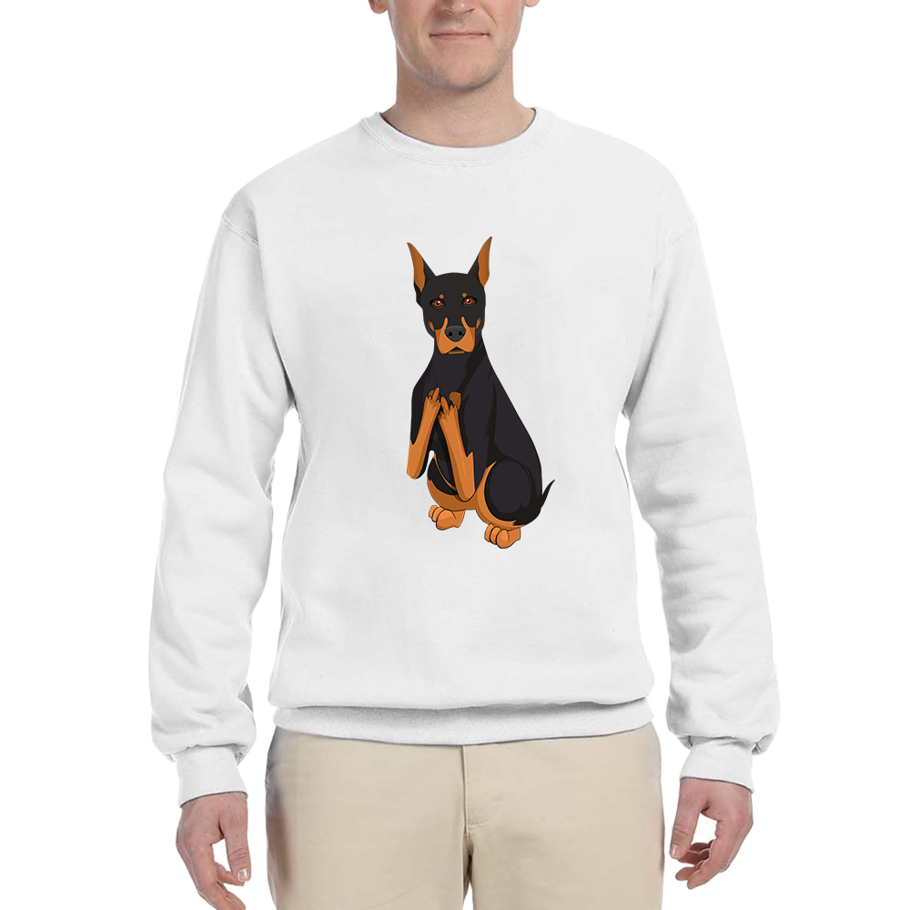 HX Border Collie Sweatshirt rolig djurhundens långfingret tryckta tröjor toppar streetwear män kvinnor avslappnade skjortor s-7xl