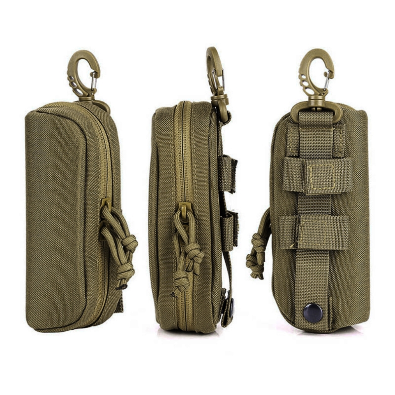 Мини -талия кошелька Солнцезащитные очки для корпуса военная упаковка небольшая сумка для карт прямоугольник бокалы телефона Пакет военный рюкзак