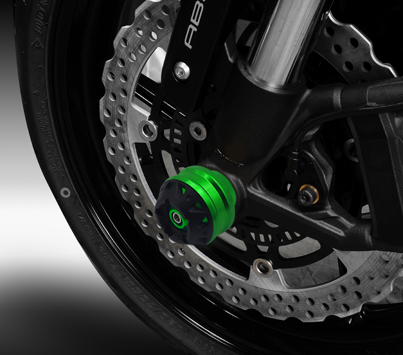 Для Z900 Z900RS Z900SE Z650 2017-2023 Мотоцикл ЧПУ передней задней оси вилочной колеса сбои ползун