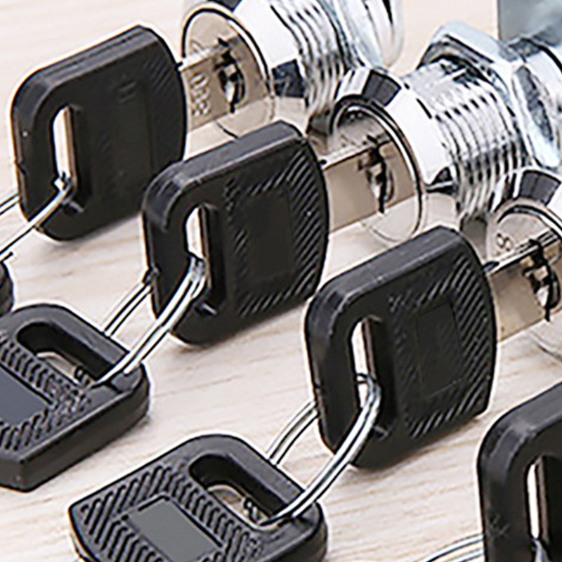 1st Cam Cylinder Locks Door Cabinet Mailbox Drawer Cupboard Säkerhetsmöbler Lås med 2 nycklar Hårdvarulås