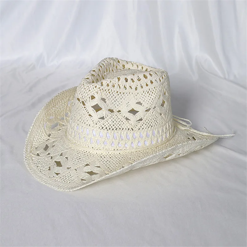  Hollow Straw Hat Men Women Summer Sun Protection Cap Man Woman Beach Shade Hats Roll Brim Caps Fashion Outdoor Travel Sunhat Holiday Sunhats wholesale