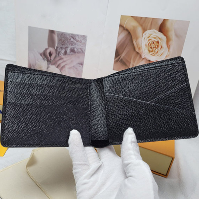 10A Designer Portemonches Korte portemonnee Sacoche Mens Wallets Lederen Key Pouch Dames munt Portemonnees Kaarthouder Keychain Card Holder Luxe portefeuilles met oranje doos