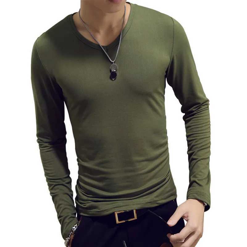 T-shirt maschile Jodimitty Fashion Sale Hot Classic T-shirt a maniche lunghe uomo Fitness magliette magliette Slimt Shirt Designer Tees Solid Topsl2404