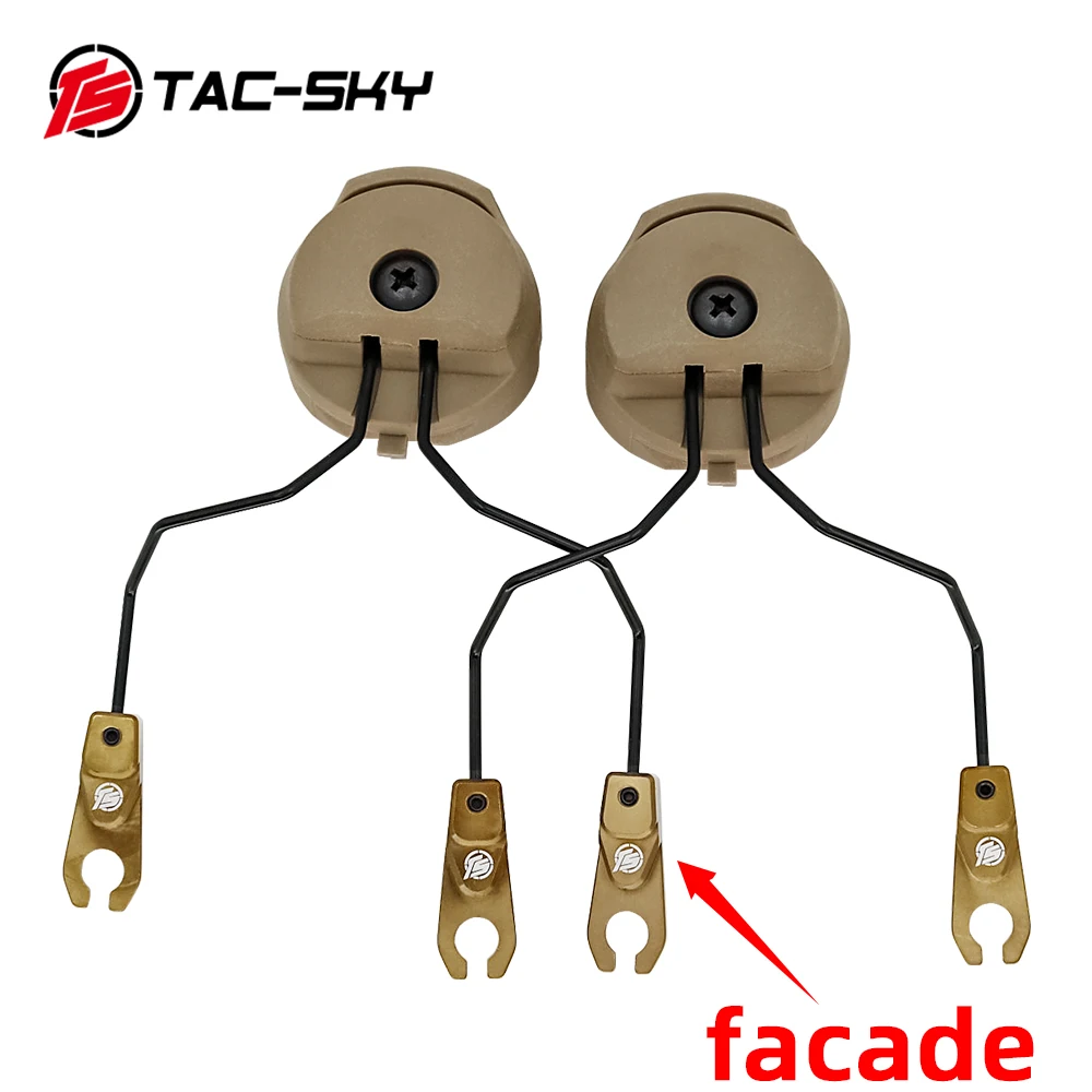 TS TAC-SKY Taktik Kask ARC RAYD ADAPTER MSA SORDIN İÇİN SORDIN kulaklık Montajı Taktik Çekim Kulaklığı