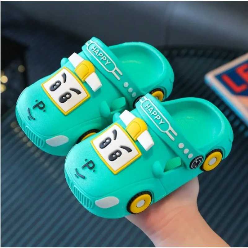 Slipper Pantuflas Cartoon Child Sandals Summer New Anti Slip Car Boy Slippers Lightweight Girls House Shoes Chiles Shoes Shoe 2449