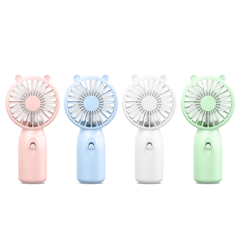 Kleine persoonlijke fan Handheld Mini Fan Summer Portable Fan AA-Battery Operated Pocket Fans batterijen niet inbegrepen