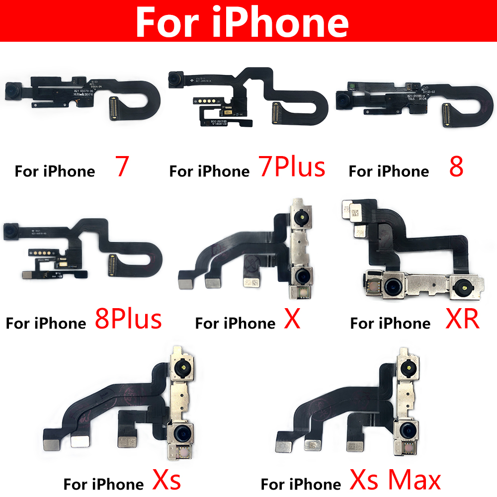 ORIGINAL NYTT FÖR IPHONE 7 7G 8G 8 PLUS X XR XS MAX FRONT KAMERA FLEX MED PROXIMITY LJUS SENSOR FLEX CABLE CABLE