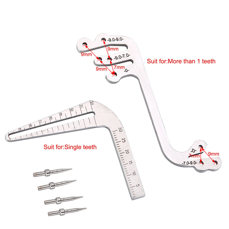 Gistar Dental Implant Surgrement Instrument Sadzenia doustnego Pozycjonowanie Pozycjonowanie Władcy Lasting Sadzenia Lokalizatora Narzędzia dentystyczne dentystyczne