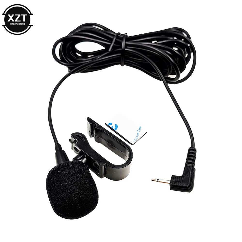 Microphones 2.5mm Mono Jack Car GPS Bluetooth-compatible Navigator Microphone Omnidirectional External Amplifier Microphone 300cm 24410