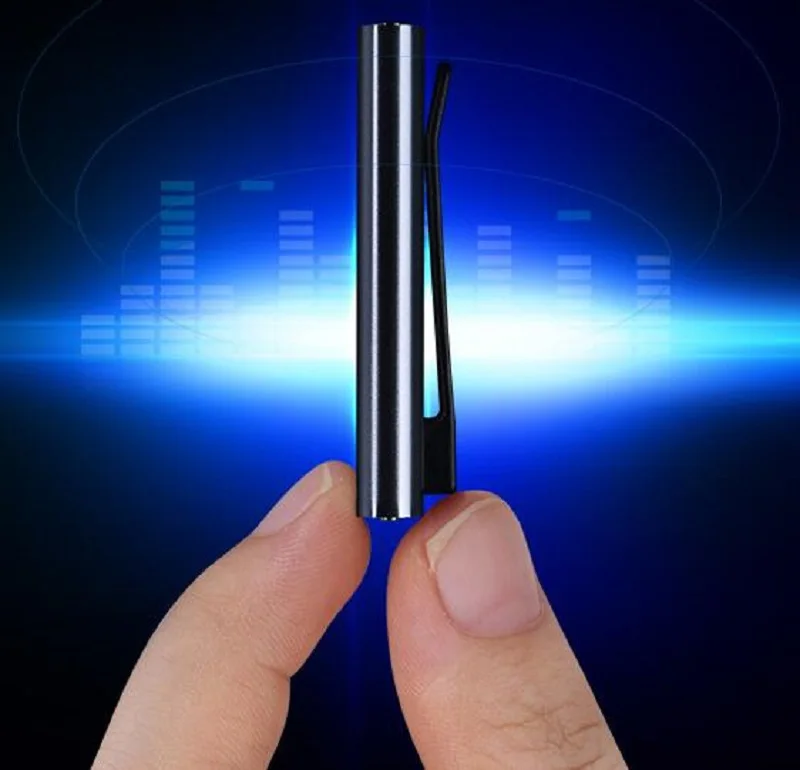 Players 2019 mais novo Controle de voz Clipe Miniatura USB Pen Voice Attivated 4/8/16/32 GB Digital Voice Recorder com MP3 player