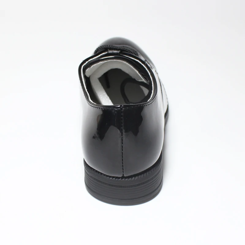 Sneakers New Boys Black Formal Suit Buty koronkowe faux skórę First Komunion Shoe for Kid