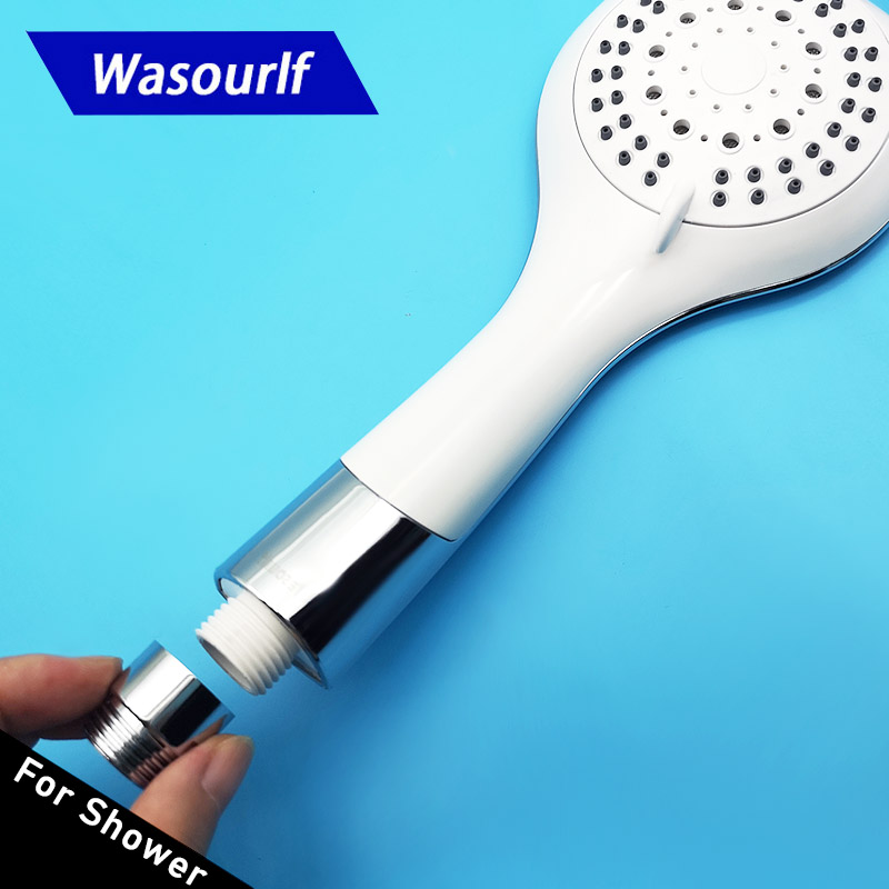 Wasourlf Water Saving Regulator 4L for Bath Shower Head Water Flow Restrictor Reducer Controller Connector Hose Pipe Aerator