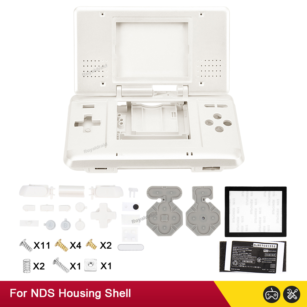 Nieuw voor NDS Full Set vervangende behuizing Shell Repair onderdelen voor NDS Game Console Case Cover Game Accessoires