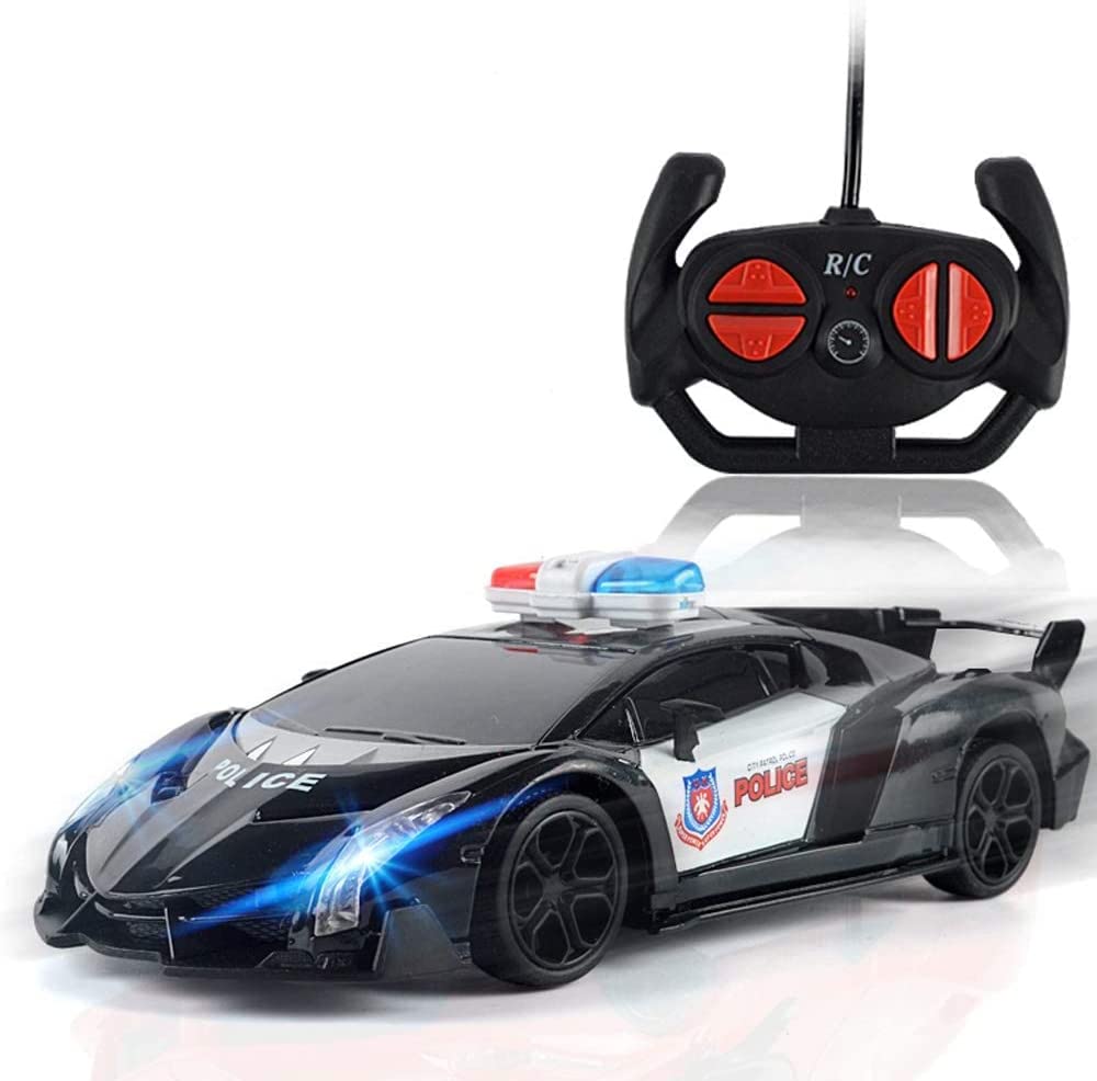 Sportwagen politieauto elektrische afstandsbediening child high politieauto drift afstandsbediening auto speelgoedjongen opladen auto