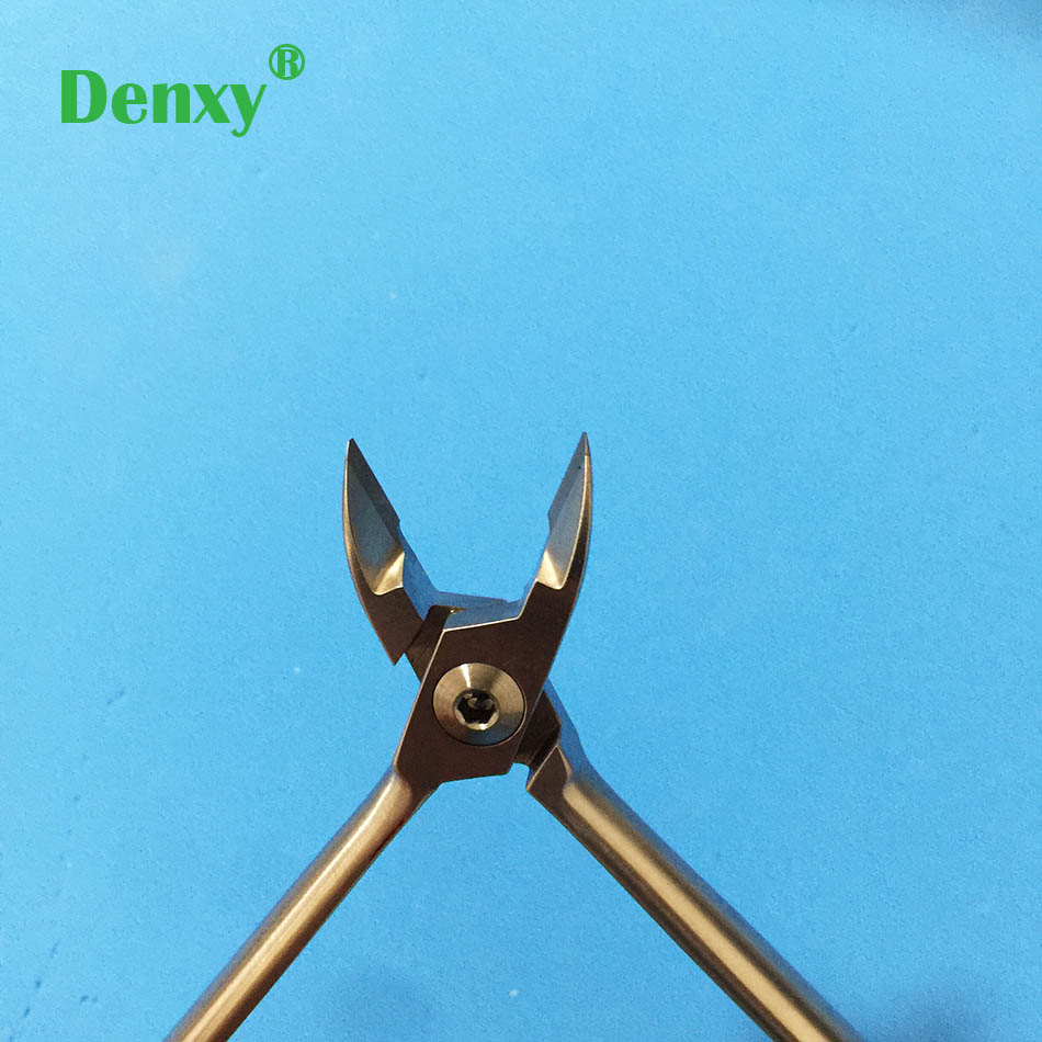 Denxy Zahnkieferorthopädiezange Mini Lichtdrahtschneider -Ligatur -Ligatur -Ligatur -Dentalwerkzeuge kieferorthopädische Bogenkabel