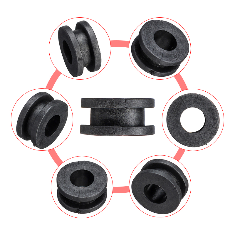 10/20 st Universal Motorcykelmässa Tillbehör Gummi GROMMETS Packning för Honda CBR för Kawasaki Ninja ZX-6R för Suzuki GSXR