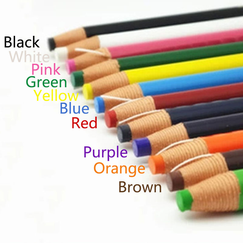 Kolorowe bez cięcia do szycia ołówki kredowe Pen Pen Pen Pen do krawieckich akcesoriów Ołówek odzieży