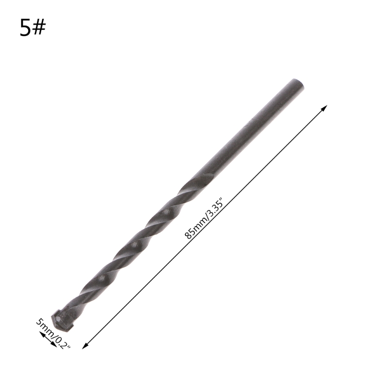 67JE Drill Bit Masonry Tipped Betongborrning 4/5/6/8/10mm Power F